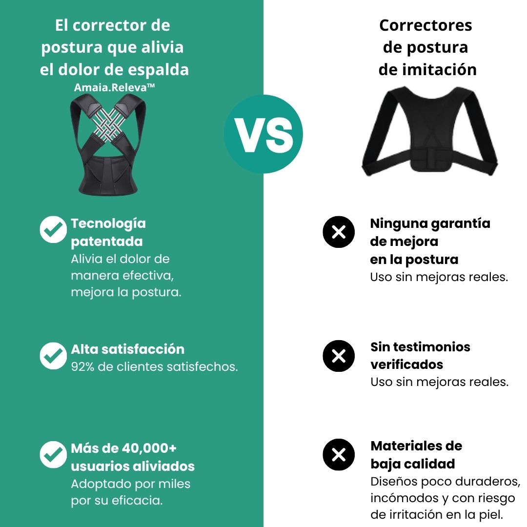 Amaia.Releva™ - Corrector de Postura