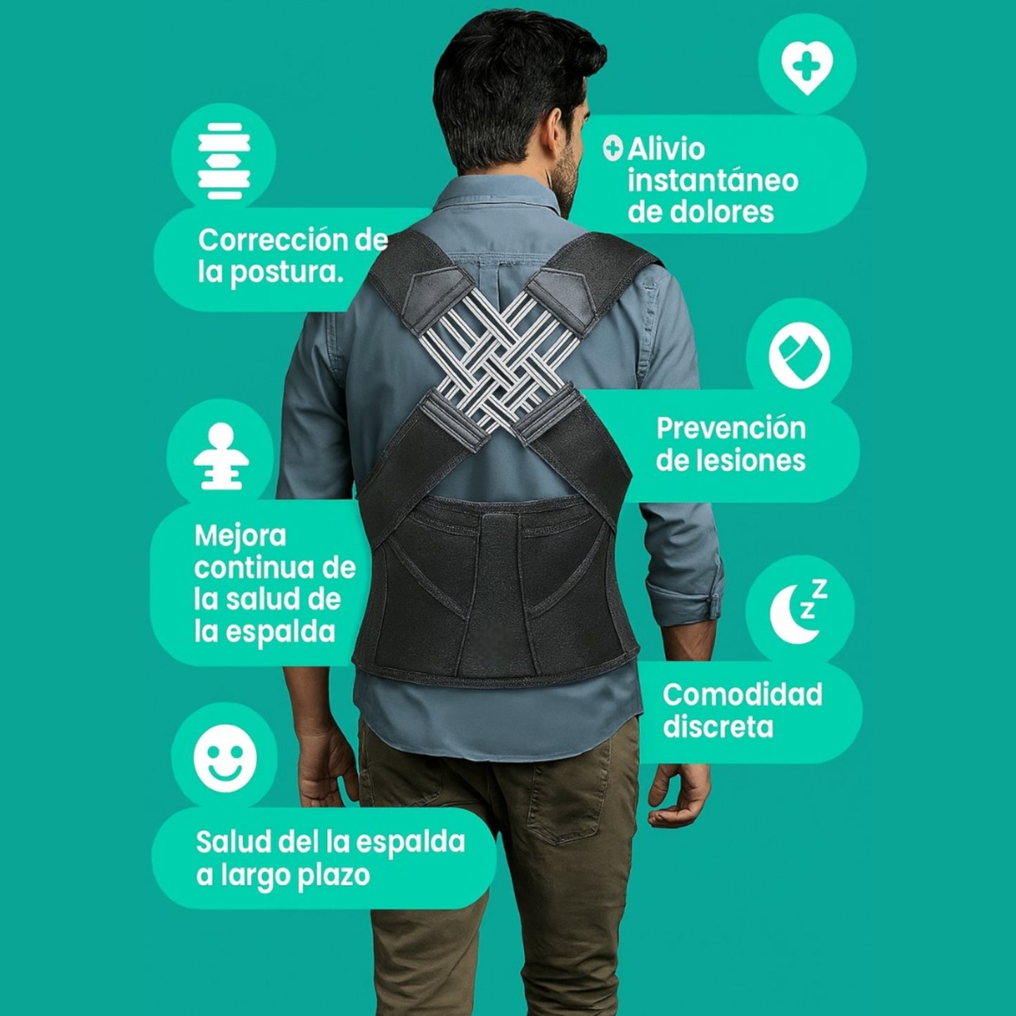 Amaia.Releva™ - Corrector de Postura
